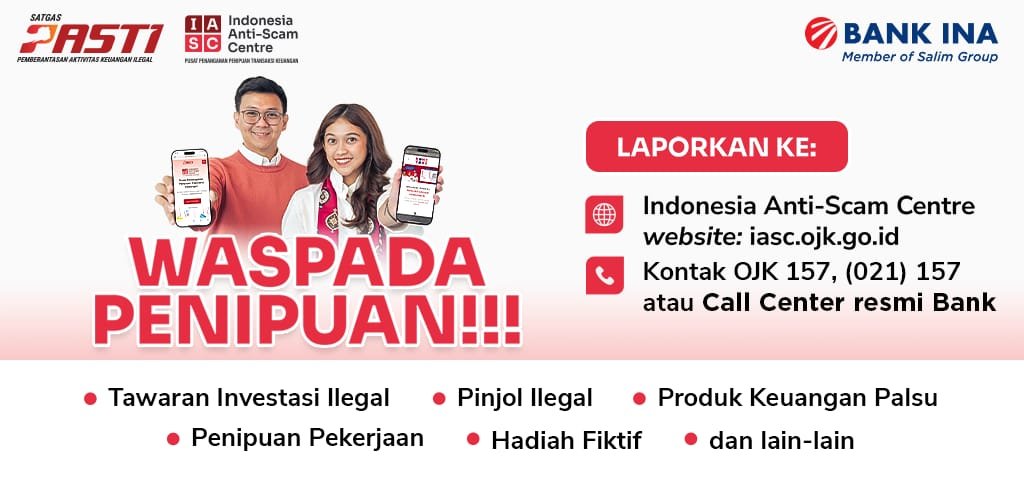 Informasi Biaya Rekening